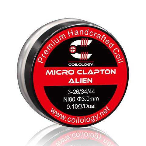 Coilology Hand Crafted Coils Micro Clapton Alien