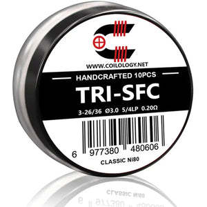 Coilology Handcrafted Tri-Core Staggered Fused Clapton 3-26