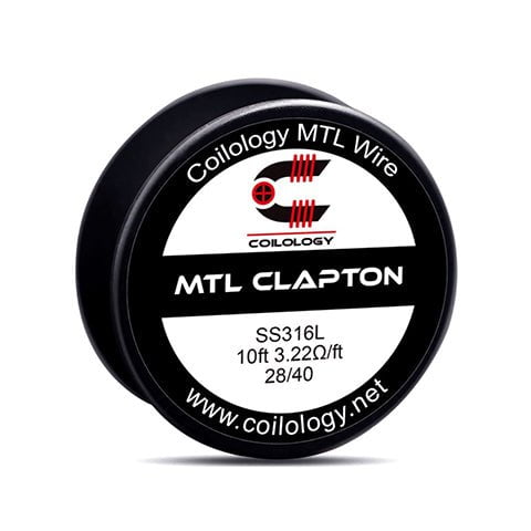 Coilology MTL Wire Spools 10ft MTL Clapton SS316l