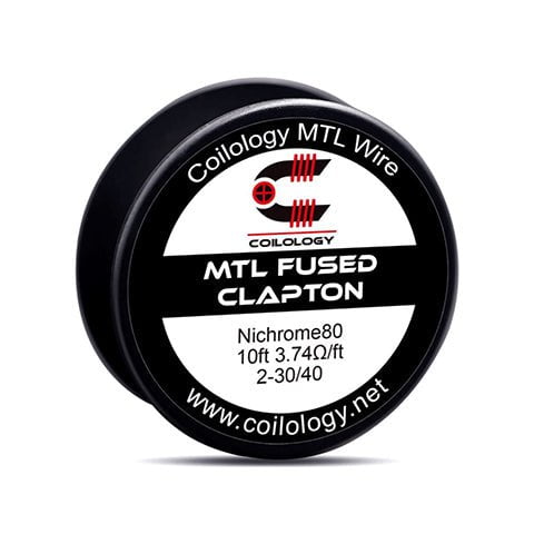 Coilology MTL Wire Spools 10ft MTL Fused Clapton Ni80