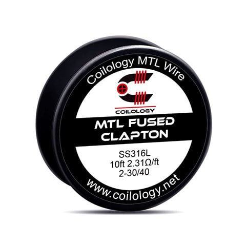 Coilology MTL Wire Spools 10ft MTL Fused Clapton SS316l