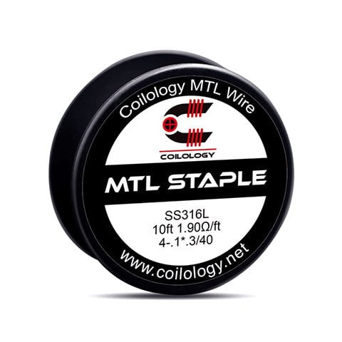Coilology MTL Wire Spools 10ft MTL Staple SS316l
