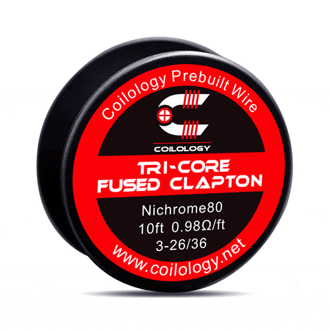 Coilology Performance DIY Resistance Wire Tri-Core Fused Clapton 3-26 36 ni80