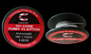 Coilology Performance DIY Resistance Wire Tri-Core Fused Clapton 3-28 36 Ni80