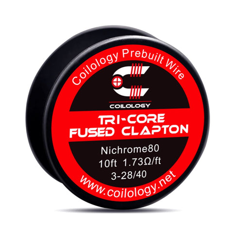 Coilology Performance DIY Resistance Wire Tri-Core Fused Clapton 3-28 40 ni80