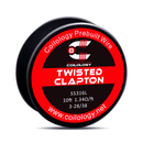 Coilology Performance DIY Resistance Wire Twisted Clapton 3-28 38 SS316l