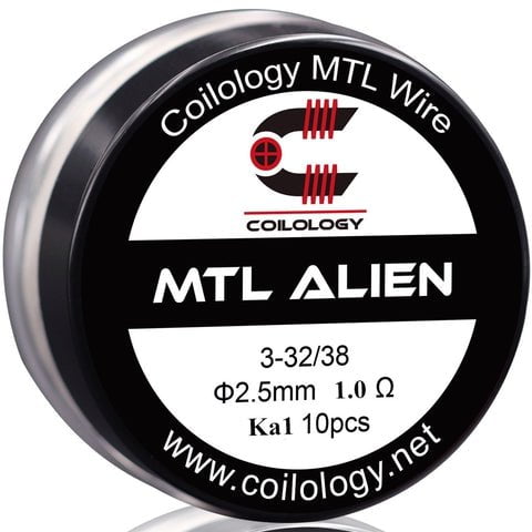 Coilology Prebuilt Performance MTL Coils | Alien KA1 1.0ohm