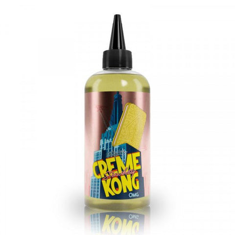 Creme Kong Joe Juice E-Liquids 200ml Shortfills Strawberry
