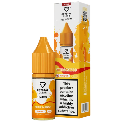 Crystal Clear Nic Salts 10ml