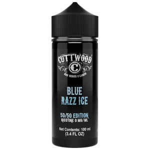 Cuttwood Bar Series Blue Razz Ice 50/50 100ml Shortfill