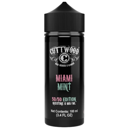 Cuttwood Bar Series Miami Mint 50/50 100ml Shortfill