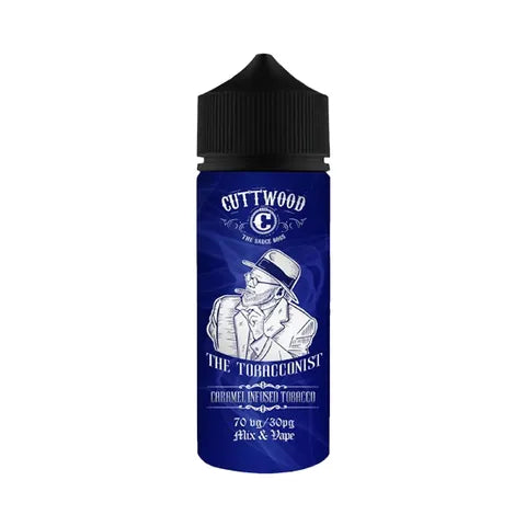 Cuttwood - The Tobacconist 100ml Shortfills Caramel Infused Tobacco