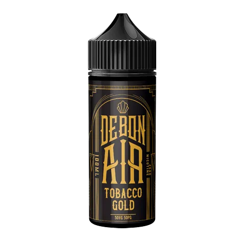 Debonair Tobacco 50/50 100ml Shortfill Tobacco Gold