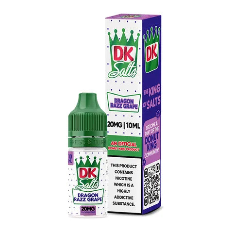 Donut King Bar Juice Nic Salt E-liquids Dragon Razz Grape