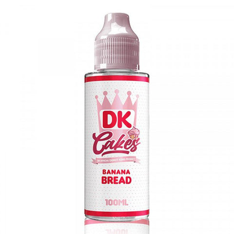 Donut King Cakes 100ml Shortfill E-Liquid Banana Bread