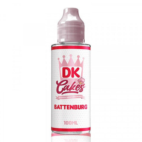 Donut King Cakes 100ml Shortfill E-Liquid Battenburg