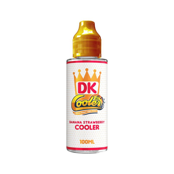 Donut King Cooler 100ml Shortfill E-Liquid Banana Strawberry