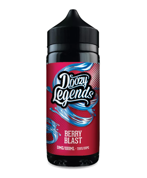 Doozy Legends 100ml Shortfill E-Liquid Berry Blast