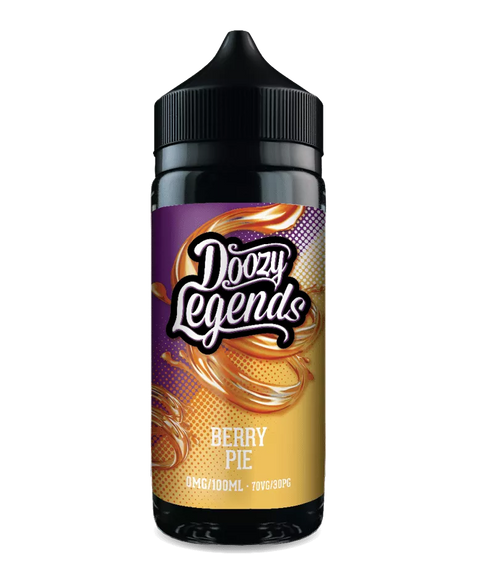 Doozy Legends 100ml Shortfill E-Liquid Berry Pie
