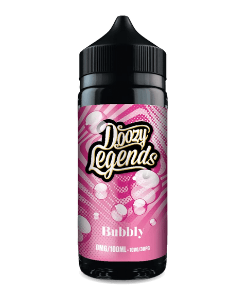 Doozy Legends 100ml Shortfill E-Liquid Bubbly