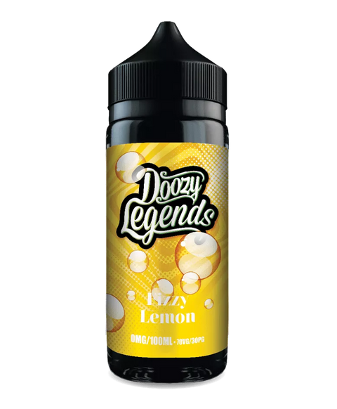 Doozy Legends 100ml Shortfill E-Liquid Fizzy Lemon
