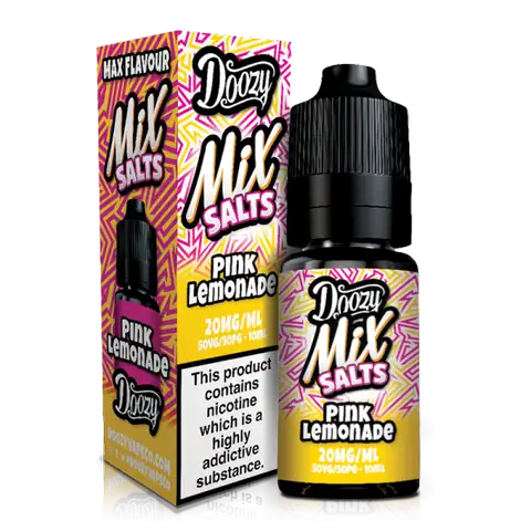 Doozy Mix Salts 10ml E-Liquids Pink Lemonade