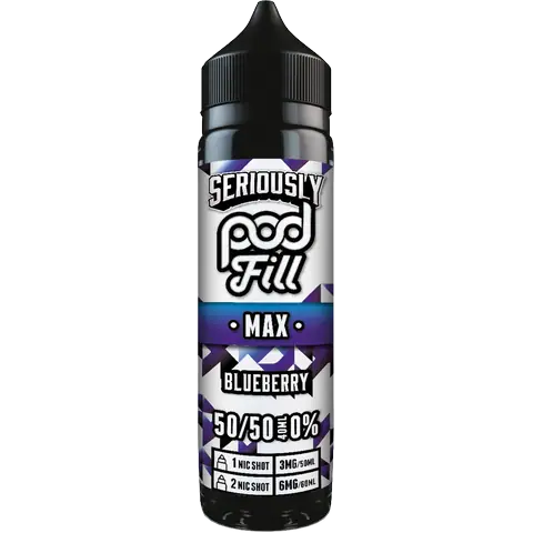 Doozy Seriously Pod Fill Max Longfill Blueberry
