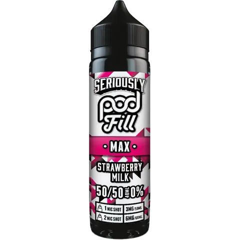 Doozy Seriously Pod Fill Max Longfill Strawberry Milk