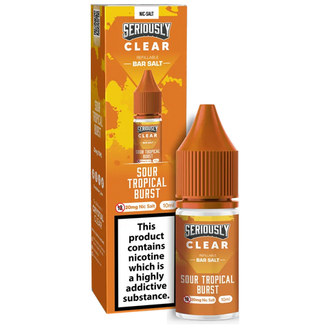 Doozy Seriously Clear Sour Tropical Burst 10ml Nic Salt