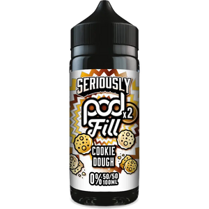 Doozy Seriously Pod Fill X2 Cookie Dough 100ml Shortfill Default Title