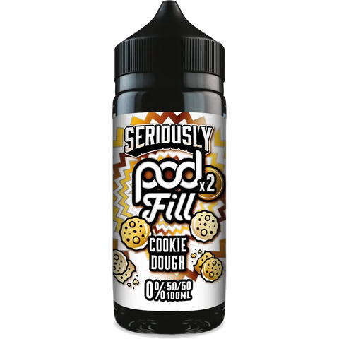 Doozy Seriously Pod Fill Cookie Dough 100ml Shortfill Default Title