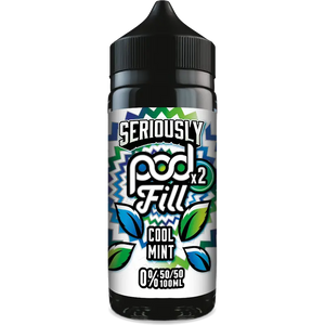 Doozy Seriously Pod Fill X2 Cool Mint 100ml Shortfill Default Title