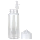 Easy Fill Transparent Cap Empty Bottle 120ml