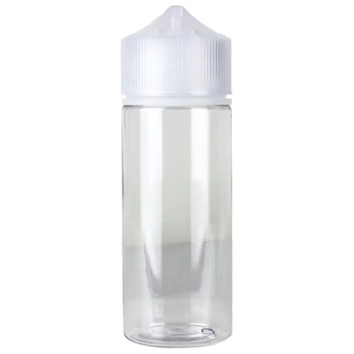 Easy Fill Transparent Cap Empty Bottle 120ml