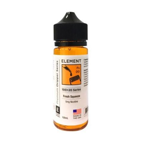 Element E-Liquid Premium 100ml Dripper Series Shortfills Fresh Squeeze