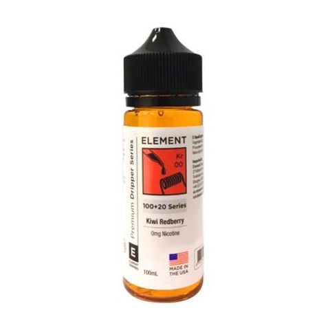 Element E-Liquid Premium 100ml Dripper Series Shortfills Kiwi Redberry