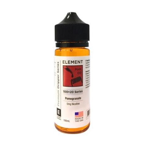 Element E-Liquid Premium 100ml Dripper Series Shortfills Pomegranate