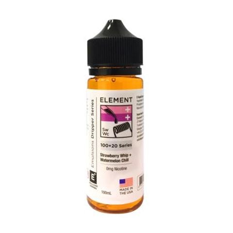 Element E-Liquid Premium 100ml Dripper Series Shortfills Strawberry Whip