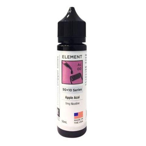 Element E-Liquid Premium 50ml Dripper Series Shortfills Apple Acai