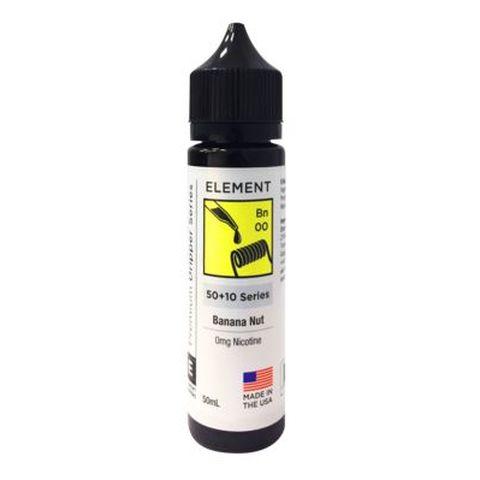 Element E-Liquid Premium 50ml Dripper Series Shortfills Banana Nut