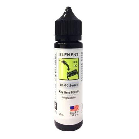 Element E-Liquid Premium 50ml Dripper Series Shortfills Key Lime Cookie