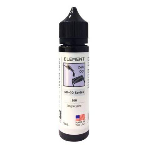 Element E-Liquid Premium 50ml Dripper Series Shortfills Zen