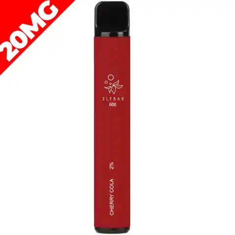 Elf Bar 600 Disposable Pod Kit 20mg 20mg Cherry Cola
