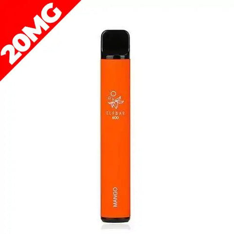 Elf Bar 600 Disposable Pod Kit 20mg 20mg Mango