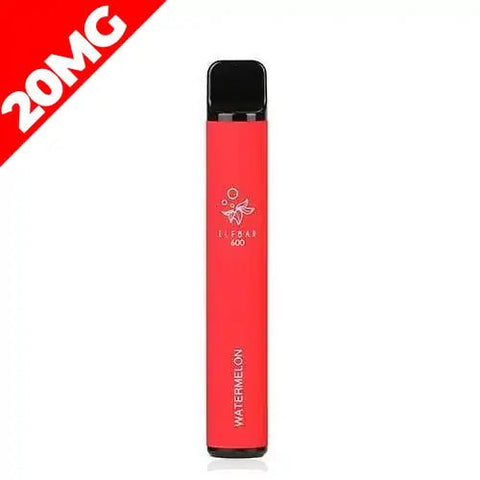Elf Bar 600 Disposable Pod Kit 20mg 20mg Watermelon