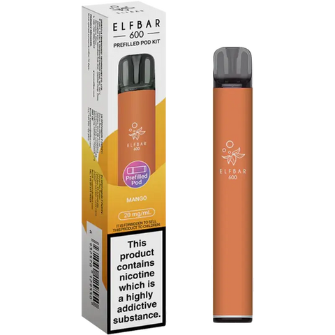 Elf Bar 600 Prefilled Pod Kit Mango