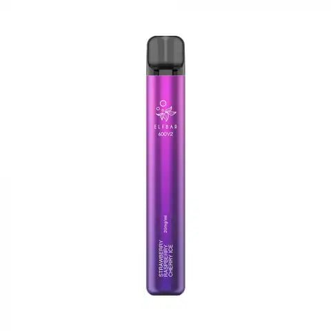 Elf Bar 600 V2 Disposable Device Strawberry Raspberry Cherry Ice