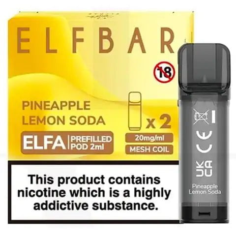 Elf Bar ELFA Pre-Filled Pods Pineapple Lemon Soda