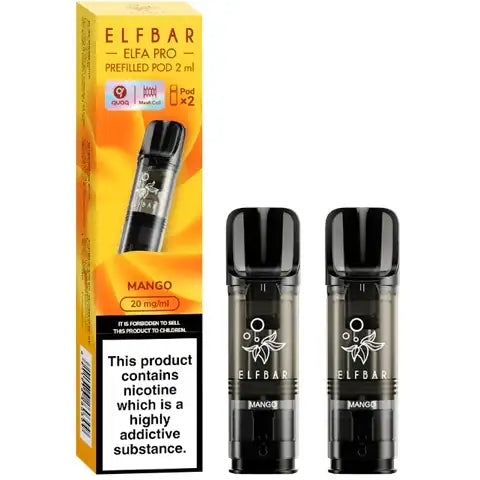 Elf Bar Elfa Pro Pre-filled Pods 20mg Mango