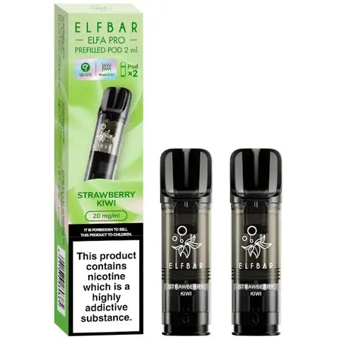 Elf Bar Elfa Pro Pre-filled Pods 20mg Strawberry Kiwi